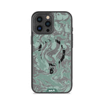 iPhone Magsafe Compatible Marbled Lilac Purple Clear Case Protective | iPhone 15 Pro,iPhone 15 Pro Max
