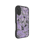 Lilac Protective Phone Case - Marbled MagSafe