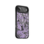 Lilac Protective Phone Case - Marbled MagSafe