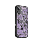 Lilac Protective Phone Case - Marbled MagSafe